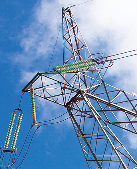 Arames e cordoalhas para cabos para-raio e cabos aéreos é um produto para sustentar cabo mensageiro da Belgo Arames