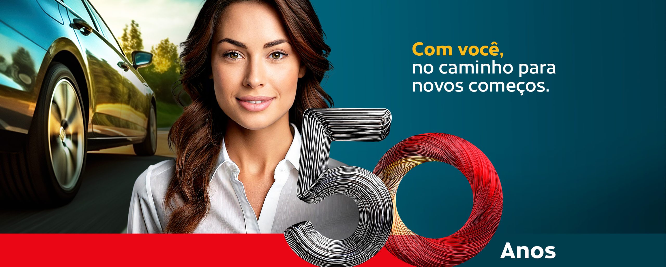 Com você, no caminho para novos começos
