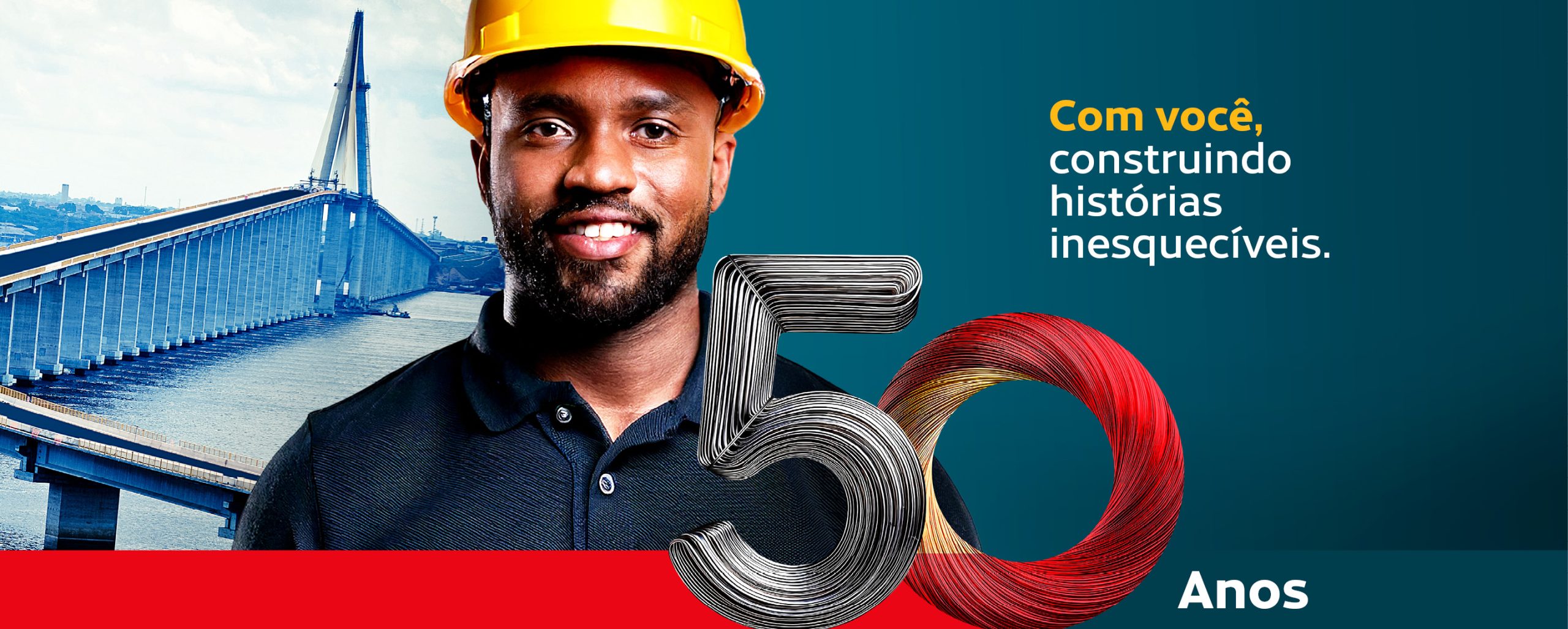 Com vocês, construindo histórias inesquecíveis 