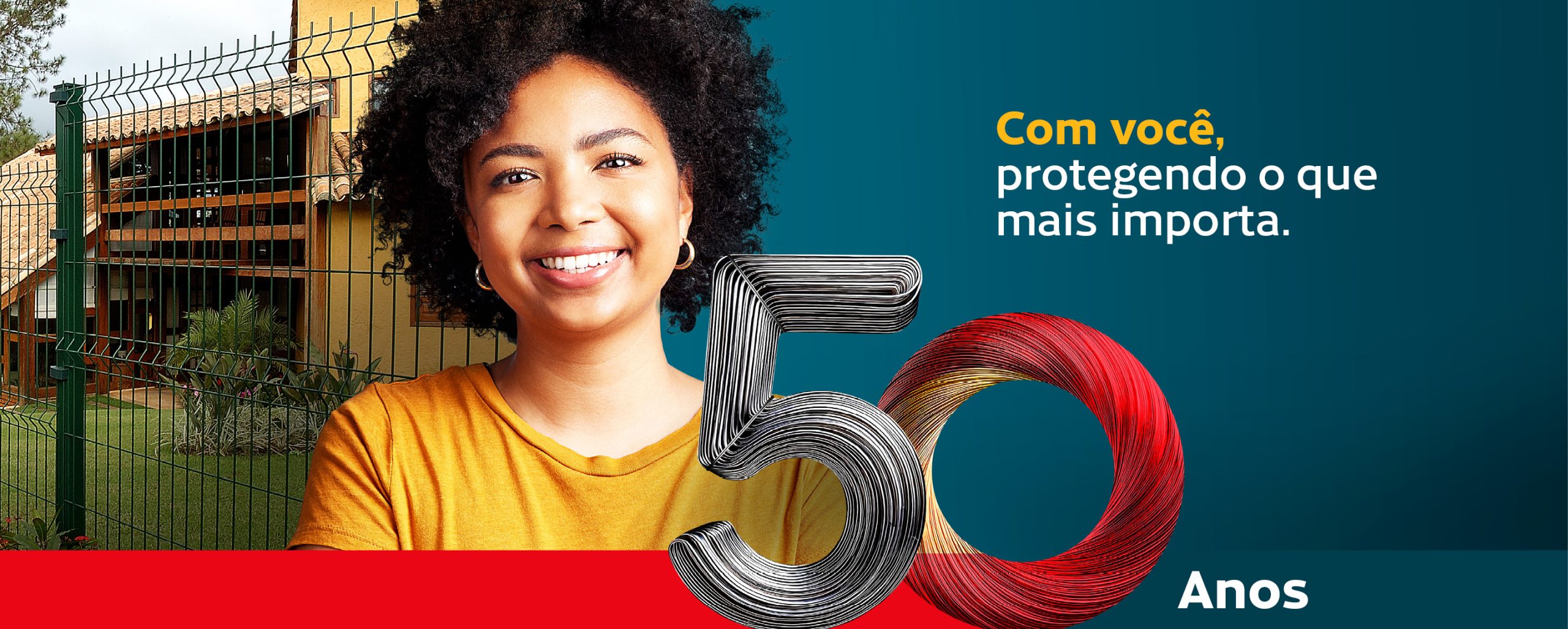 Com você, protegendo o que mais importa