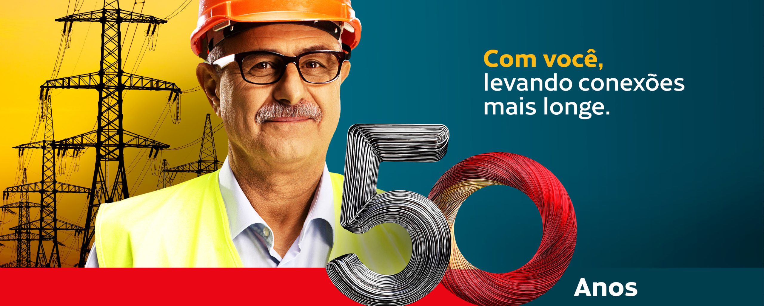 Com você, levando conexões mais longe